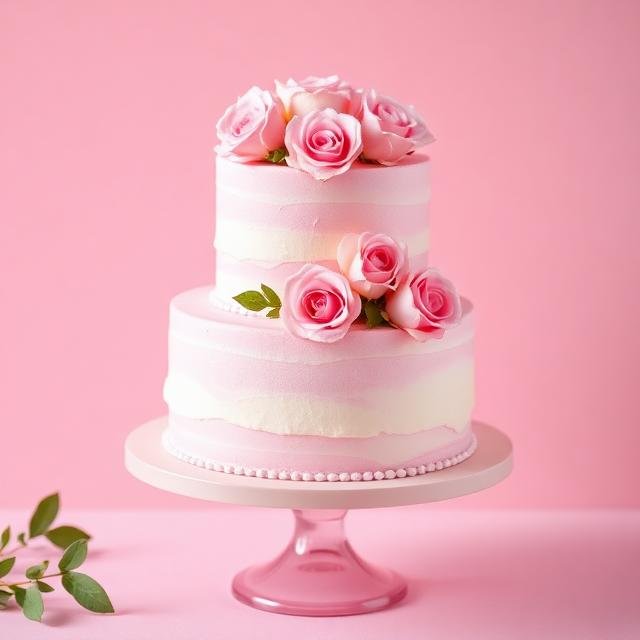Rose Tier Cake